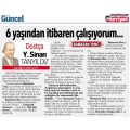 Hürriyet Gazetesi yazarı Sinan Tanyıldız'ın, Yönetim Kurulu Başkanımız Ramazan Tunç hakkında yazdığı köşe yazısı.
