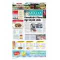 Sabah Gazetesi Ramazan Özel Sayfası Pamir Limonata reklamı.